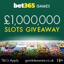 Bet365 £1,000,000 Slot Giveaway