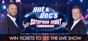 Win Tickets to Ant & Dec’s Saturday Night Takeaway at 32Red!