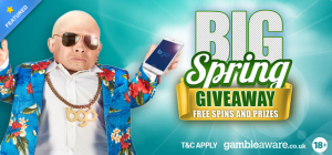 Three Weeks Left of The Boss’ Spring Giveaway at bgo Casino