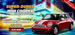 Win a MINI Cooper at Queen Vegas